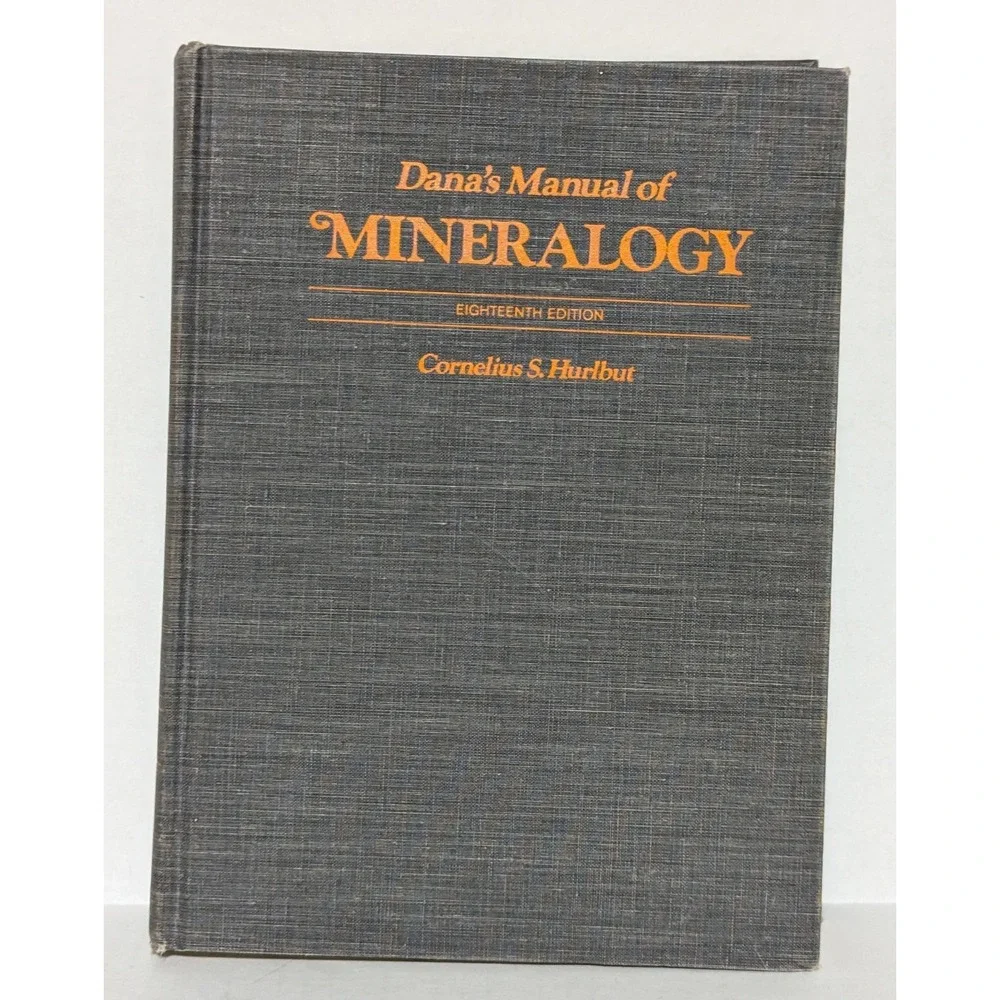 Dana's Manual of Mineralogy Cornelius S. Hurlbut 18 Ed 1971 John Wiley & Sons